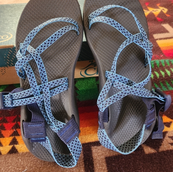 Chaco ZCloud X Sandal - puzzle azure blue - Picture 2 of 4